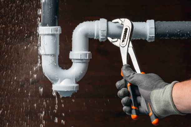 Professional Plumbing technician working in Pella, IA